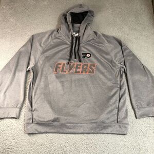 Philadelphia Flyers Hoodie Mens XXL 2XL Sweatshirt Hockey‎ NHL Sportswear Logo